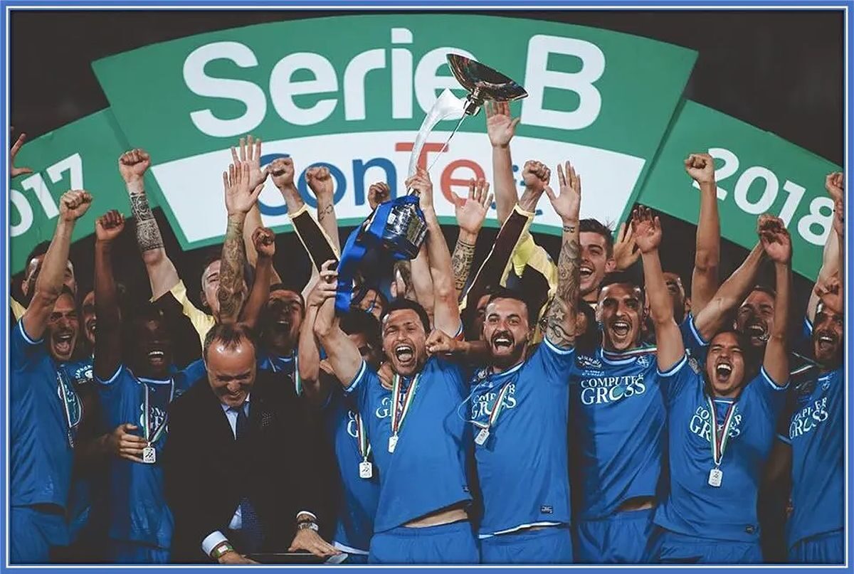 Bennacer tỏa sáng trong mùa giải đầu tiên với Empoli, giúp đội bóng giành chức vô địch Serie B