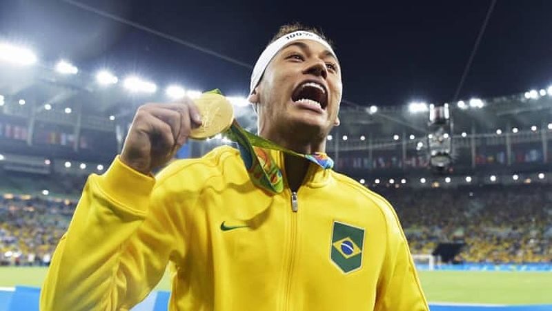 Neymar ghi bàn thắng quyết định giúp Brazil giành huy chương vàng Olympic.